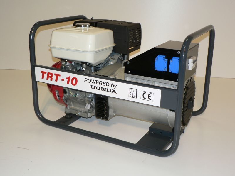 TRT-10. Třífázová elektrocentrála NTC